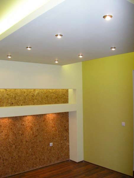 Монтаж потолка из гипсокартона - пошаговая инструкция